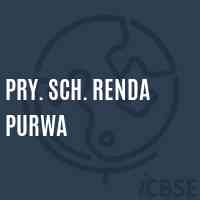 Pry. Sch. Renda Purwa Primary School Logo