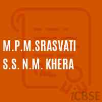 M.P.M.Srasvati S.S. N.M. Khera Primary School Logo
