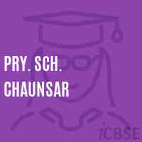 Pry. Sch. Chaunsar Primary School Logo