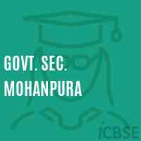 Govt. Sec. Mohanpura Secondary School Logo
