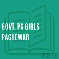 Govt. Ps Girls Pachewar Primary School Logo