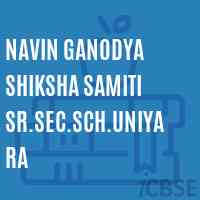 Navin Ganodya Shiksha Samiti Sr.Sec.Sch.Uniyara Senior Secondary School Logo