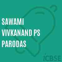 Sawami Vivkanand Ps Parodas Primary School Logo