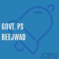 Govt. Ps Beejwad Primary School Logo
