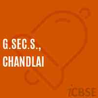 G.Sec.S., Chandlai Secondary School Logo
