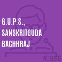 G.U.P.S., Sanskritguda Bachhraj Middle School Logo