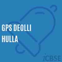 Gps Deolli Hulla Primary School Logo