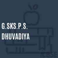 G.Sks.P.S. Dhuvadiya Primary School Logo