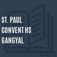 St. Paul Convent Hs Gangyal Secondary School Logo