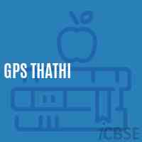 Gps Thathi Primary School Logo