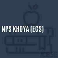 Nps Khoya (Egs) Middle School Logo