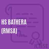 Hs Bathera (Rmsa) Secondary School Logo