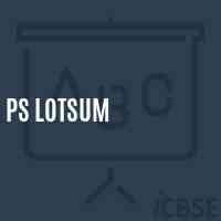 Ps Lotsum Primary School Logo