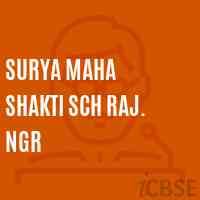 Surya Maha Shakti Sch Raj. Ngr Secondary School Logo