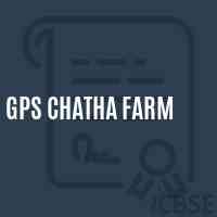 Gps Chatha Farm Primary School Logo