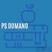 Ps Domano Primary School Logo
