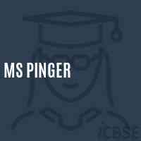 Ms Pinger Middle School Logo