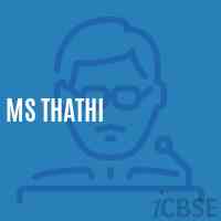 Ms Thathi Middle School Logo