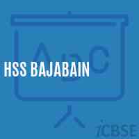 Hss Bajabain Senior Secondary School Logo