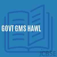 Govt Gms Hawl Middle School Logo