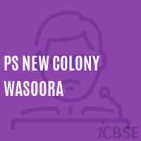 Ps New Colony Wasoora Primary School Logo