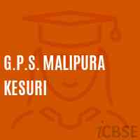 G.P.S. Malipura Kesuri Primary School Logo