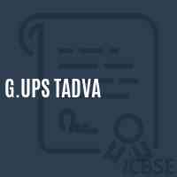 G.Ups Tadva Middle School Logo