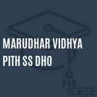 Marudhar Vidhya Pith Ss Dho Senior Secondary School Logo