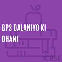 Gps Dalaniyo Ki Dhani Primary School Logo