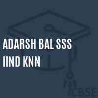 Adarsh Bal Sss Iind Knn Senior Secondary School Logo