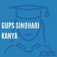 Gups Sindhari Kanya Middle School Logo