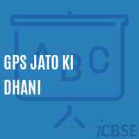 Gps Jato Ki Dhani Primary School Logo