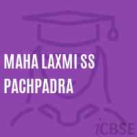 Maha Laxmi Ss Pachpadra Secondary School Logo