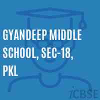 Gyandeep Middle School, Sec-18, Pkl Logo