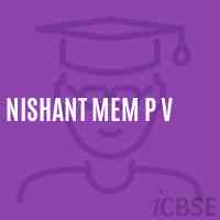 Nishant Mem P V Primary School Logo