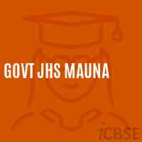 Govt Jhs Mauna High School Logo