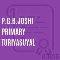 P.G.B.Joshi Primary Turiyasuyal Primary School Logo