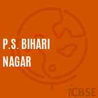 P.S. Bihari Nagar Primary School Logo