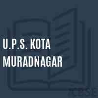 U.P.S. Kota Muradnagar Middle School Logo