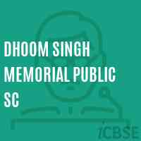 Dhoom Singh Memorial Public Sc Secondary School Logo