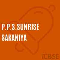 P.P.S.Sunrise Sakaniya Middle School Logo