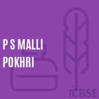 P S Malli Pokhri Primary School Logo
