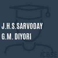 J.H.S.Sarvoday G.M. Diyori Middle School Logo
