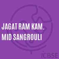 Jagat Ram Kam. Mid Sangrouli School Logo