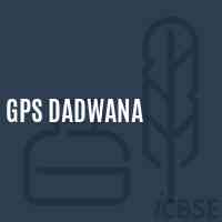 Gps Dadwana Primary School Logo