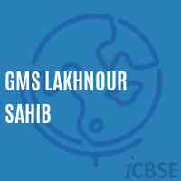Gms Lakhnour Sahib Middle School Logo