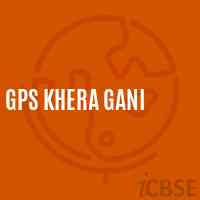 Gps Khera Gani Primary School Logo
