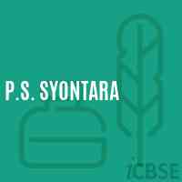 P.S. Syontara Primary School Logo