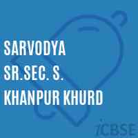 Sarvodya Sr.Sec. S. Khanpur Khurd Senior Secondary School Logo