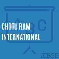 Chotu Ram International Secondary School Logo